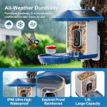 Solar-Powered Smart Bird Feeder with Camera
