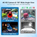 Solar-Powered Smart Bird Feeder with Camera