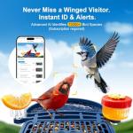 Solar-Powered Smart Bird Feeder with Camera