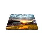 Baseball Court Sunset Gaming Mousepad, Non-Slip