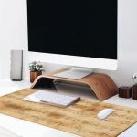 Vintage Music Gaming Desk Mat for Home Offices