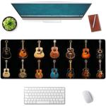 Classic Guitars Large Non-Slip Mouse Pad