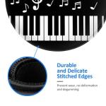 Musical Note Mouse Pad with Non-Slip Base