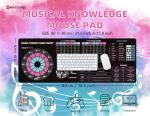 Music Theory Extended Mouse Pad for Office Use