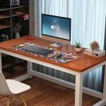 Floral Piano Desk Pad with Non-Slip Base