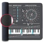Music Theory Mouse Pad for Musicians and Producers