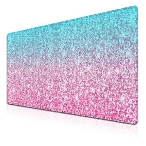 Extra Large Pink Glitter Gaming Mouse Pad