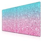 Extra Large Pink Glitter Gaming Mouse Pad