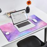 Purple Starry Sky Gaming Mouse Pad for Desk