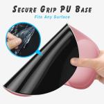 Ergonomic Mousepad with Gel Wrist Support - Pink