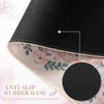 iCasso Pink Floral XXL Desk Mat and Mouse Pad