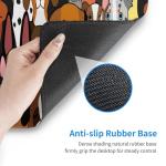 Adorable Dog Gaming Mouse Pad with Non-Slip Base