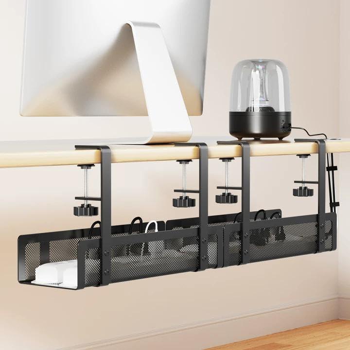 Cable Management (Under-Desk Trays, Boxes, Clips)