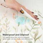 Floral Large Mouse Pad with Non-Slip Base