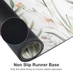 Floral Large Mouse Pad with Non-Slip Base
