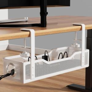 Under Desk Cable Management Box for Easy Organization