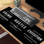 Motivational Black Mouse Pad for Home Office