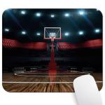 Wknoon Basketball Arena Mouse Pad for Gaming & Office