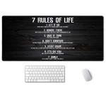 Motivational Quotes XXL Mouse Pad for Office or Gaming