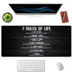 Motivational Quotes XXL Mouse Pad for Office or Gaming