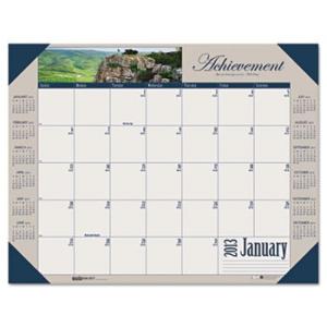 Motivational Monthly Desk Pad Calendar by House Of Doolittle