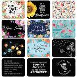 Floral Inspirational Mouse Pads with Motivational Quotes