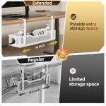 Under Desk Cable Management Box for Easy Organization