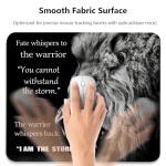 Inspirational Lion Quotes Mouse Pad for Home Office