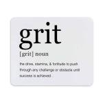 Inspirational Grit Mouse Pad - Non-Slip Rubber