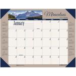 Eco-Friendly Desk Pad Calendar with Motivational Photos