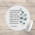 Inspirational Quotes Mouse Pad - Non-Slip Design