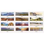 Eco-Friendly Desk Pad Calendar with Motivational Photos