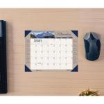Eco-Friendly Desk Pad Calendar with Motivational Photos