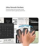 Inspirational Quotes XXL Gaming Mouse Pad