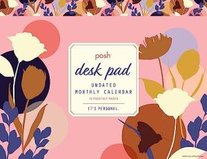 Stylish Desk Pad Monthly Calendar Planner