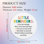 Inspirational Motivational Round Mouse Pad