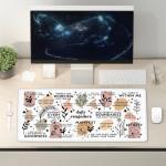 Boho Inspirational Large Mouse Pad for Desk