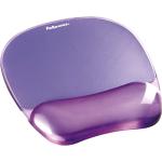 Fellowes Purple Gel Mouse Pad with Wrist Rest