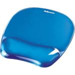 Fellowes Gel Mouse Pad Wrist Rest - Blue