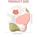 Rose Mouse Pad with Gel Wrist Rest