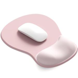 ErgoComfort Gel Wrist Rest Mouse Pad - Pink