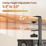 Large Under Desk Cable Management Box, No Drill