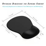 ErgoComfort Gel Wrist Rest Mouse Pad - Pink