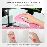 Ergonomic Gel Mouse Pad with Wrist Support