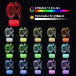 Football Night Light with Remote - 16 Colors