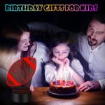 3D Football Illusion Night Light Desk Lamp
