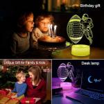 Football Night Light with Remote - 16 Colors