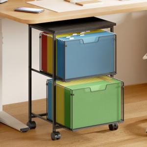 Sbanmao Rolling File Cart with Drawers for Home Office
