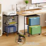 Sbanmao Rolling File Cart with Drawers for Home Office