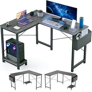 Sagenest 50 Inch Reversible L Shaped Desk